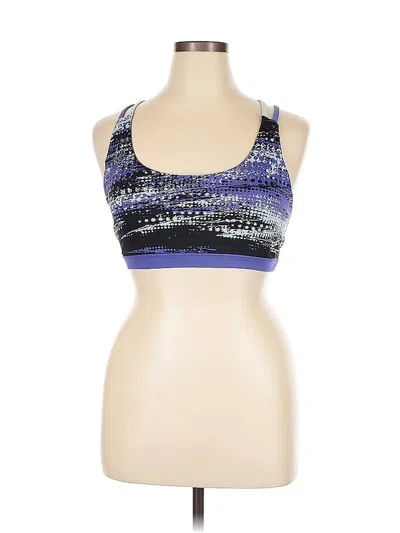 Pre-owned Live Love Dream Aeropostale Sports Bra In Purple