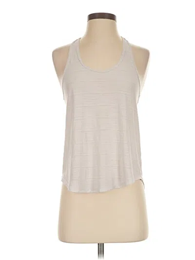 Pre-owned Live Love Dream Aeropostale Tank Top Silver Halter Neckline Tops
