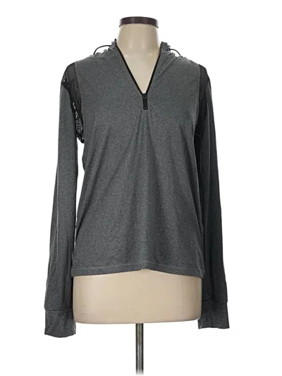 Pre-owned Live Love Dream Aeropostale Zip Up Hoodie In Gray