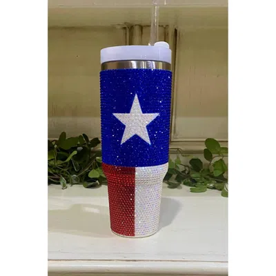 Live Love Gameday Rhinestone 40 oz Tumbler In Texas In Multi