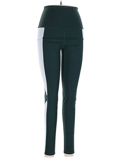 Pre-owned Live The Process Active Pants In Green