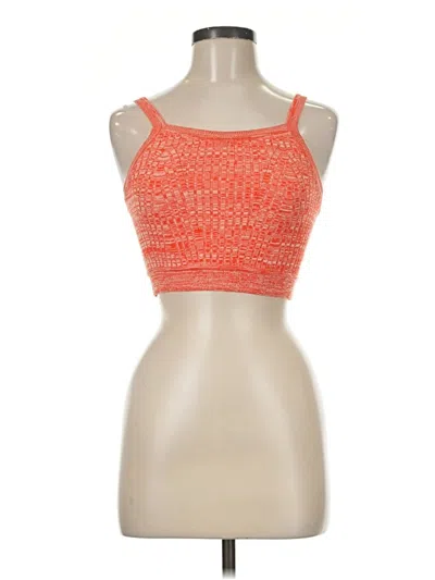 Pre-owned Live The Process Cardigan Sweater In Orange
