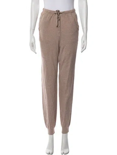 Pre-owned Live The Process Cashmere Sweatpants In Neutral