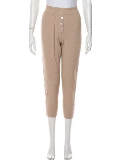 Pre-owned Live The Process Cashmere Sweatpants In Neutral