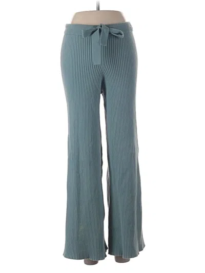 Pre-owned Live The Process Casual Pants In Teal