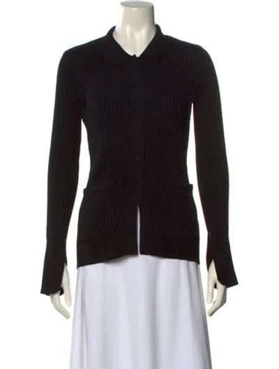 Pre-owned Live The Process Crew Neck Sweater In Black