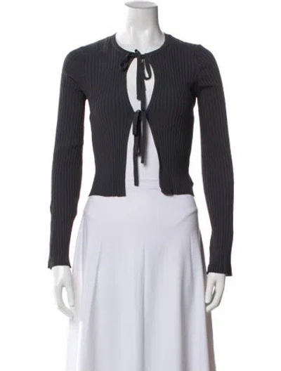 Pre-owned Live The Process Crew Neck Sweater In Blue