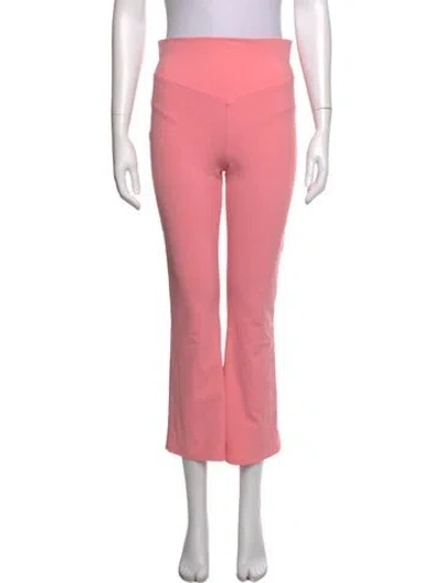 Pre-owned Live The Process Flared Pants In Pink