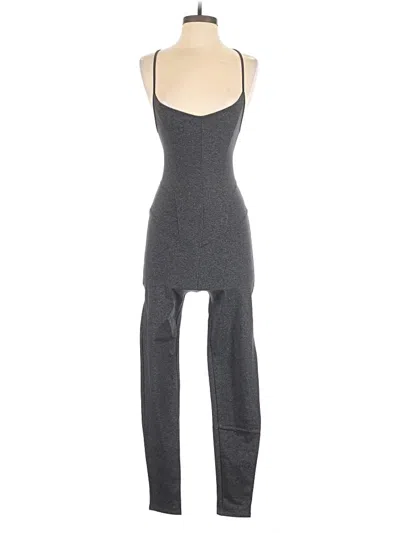 Pre-owned Live The Process Jumpsuit In Gray