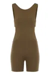 Live The Process Jumpsuits In Technical Fabric In Brown