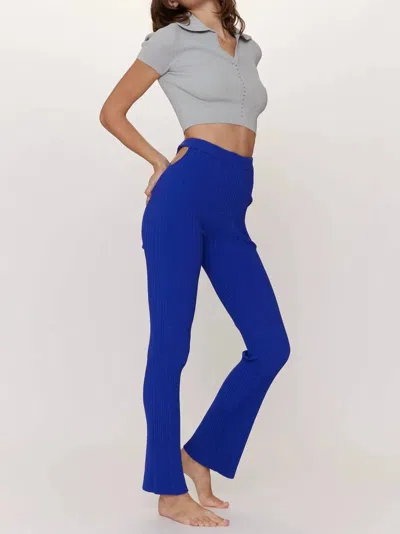 Live The Process Juno Kick Flare Pant In Blue Hour In Multi