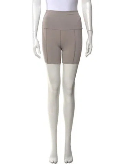 Pre-owned Live The Process Mini Shorts In Grey