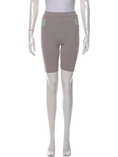Pre-owned Live The Process Mini Shorts In Neutral