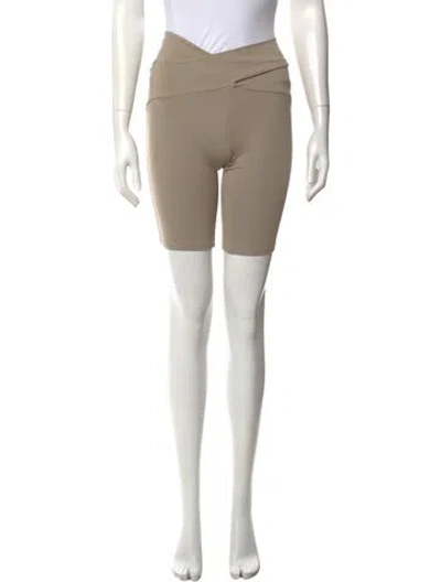 Pre-owned Live The Process Mini Shorts In Neutral