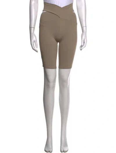 Pre-owned Live The Process Mini Shorts In Neutrals
