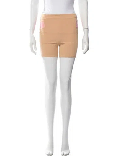 Pre-owned Live The Process Mini Shorts In Neutrals