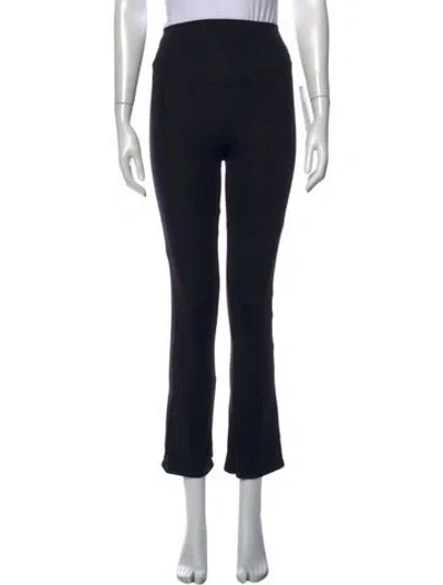 Pre-owned Live The Process Nylon Flared Pants In Black