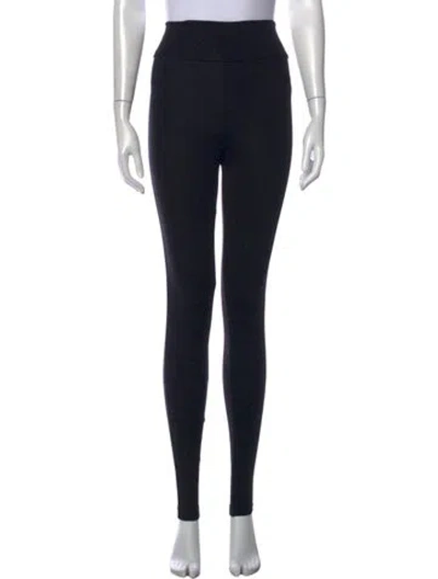 Pre-owned Live The Process Nylon Skinny Leg Pants In Black