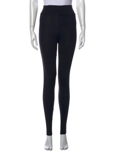 Pre-owned Live The Process Nylon Skinny Leg Pants In Black