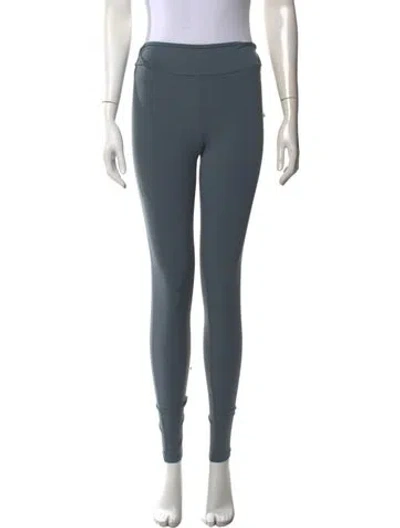 Pre-owned Live The Process Nylon Skinny Leg Pants In Blue