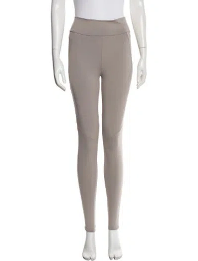 Pre-owned Live The Process Nylon Skinny Leg Pants In Gray