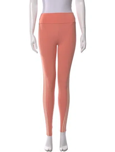 Pre-owned Live The Process Nylon Skinny Leg Pants In Pink