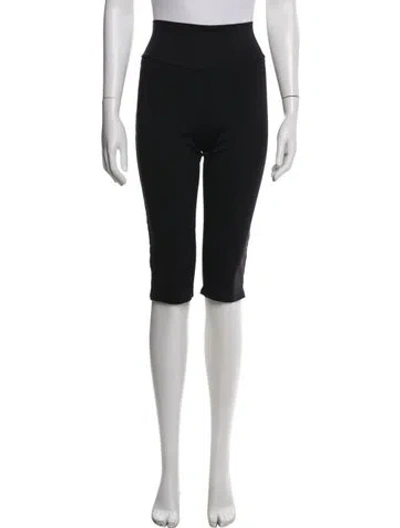 Pre-owned Live The Process Nylon Straight Leg Pants In Black