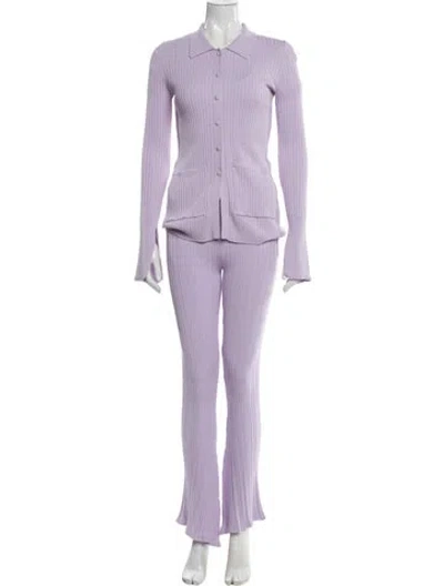 Pre-owned Live The Process Pantsuit In Purple