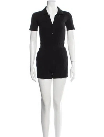 Pre-owned Live The Process Romper In Black