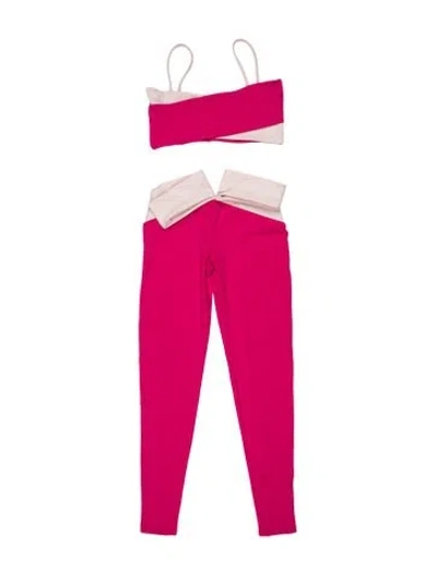 Pre-owned Live The Process Set In Pink