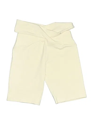 Pre-owned Live The Process Shorts In Ivory