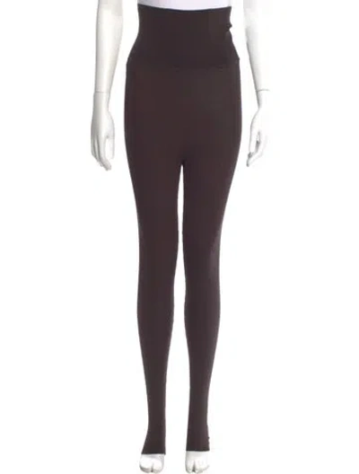 Pre-owned Live The Process Skinny Leg Pants In Brown