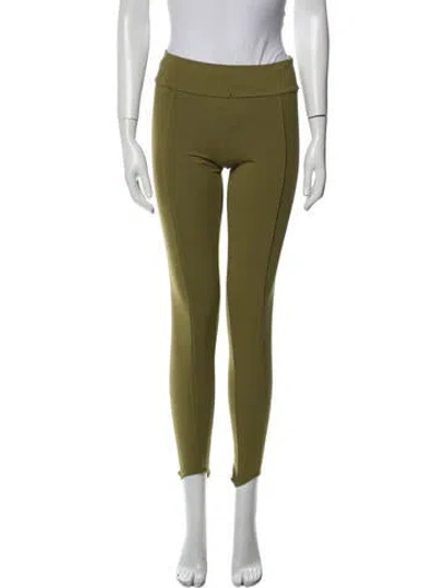 Pre-owned Live The Process Skinny Leg Pants In Green