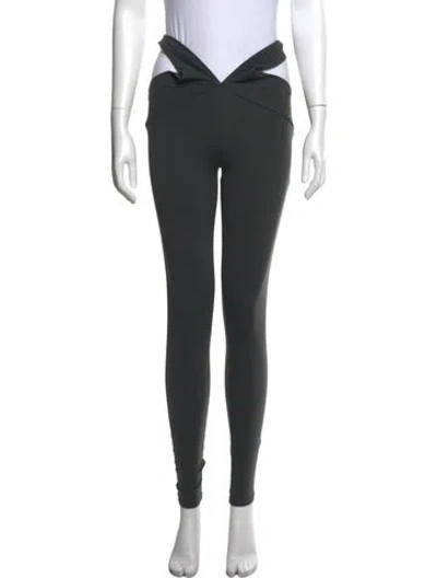 Pre-owned Live The Process Skinny Leg Pants In Green