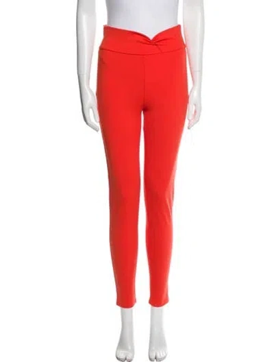 Pre-owned Live The Process Skinny Leg Pants In Orange