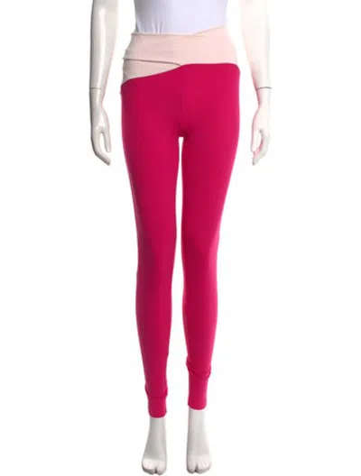Pre-owned Live The Process Skinny Leg Pants In Pink