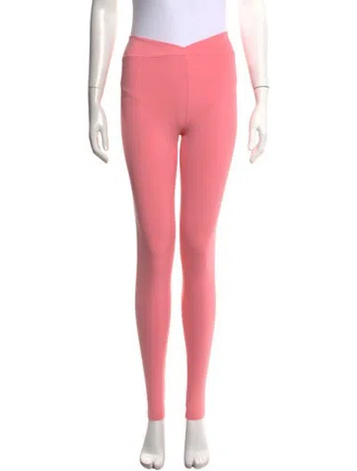 Pre-owned Live The Process Skinny Leg Pants In Pink