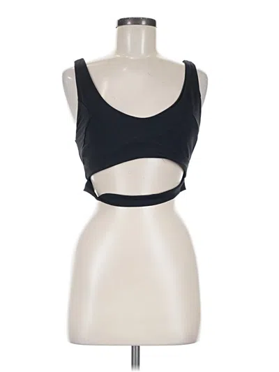 Pre-owned Live The Process Sports Bra In Black
