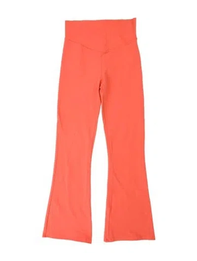 Pre-owned Live The Process Straight Leg Pants In Orange