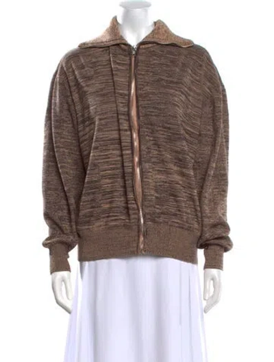 Pre-owned Live The Process Sweater In Brown