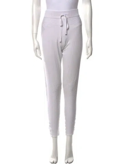 Pre-owned Live The Process Sweatpants In White