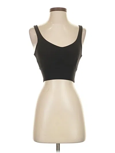 Pre-owned Live The Process Tank Top Black Strapless Neckline Tops