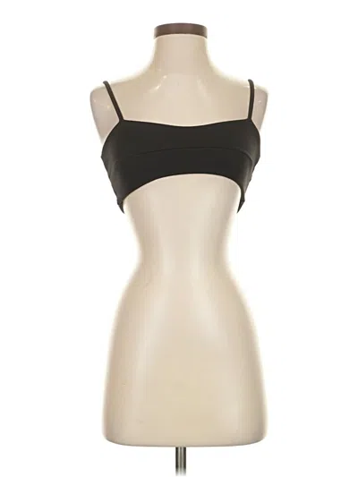 Pre-owned Live The Process Tank Top Black Strapless Neckline Tops