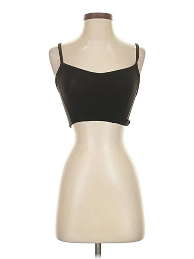 Pre-owned Live The Process Tank Top Black Strapless Neckline Tops