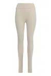 Live The Process High Waist Seamless Stretch Leggings In Sand