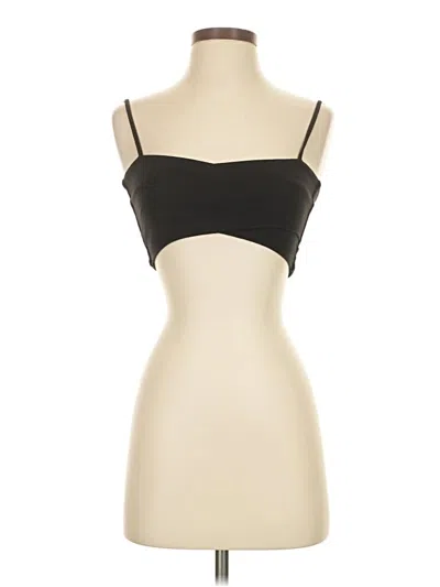 Pre-owned Live The Process Tube Top Black Strapless Neckline Tops