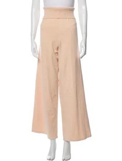 Pre-owned Live The Process Wide Leg Pants In Orange