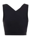 Live The Process Woman Top Black Size Xs Supplex, Lycra In Black