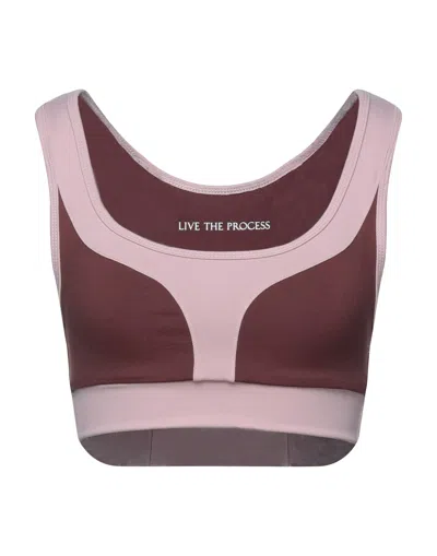 Live The Process Tops In Red