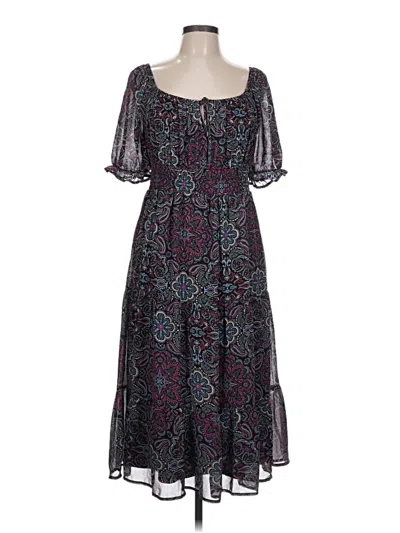 Pre-owned Live To Be Spoiled Casual Dress In Black